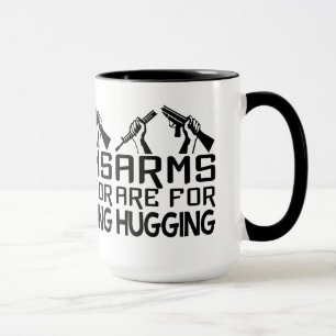 Waffen sind für die Bekämpfung benutzerdefinierter Tasse