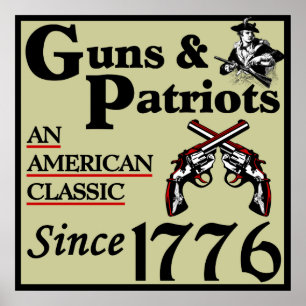 Waffen und Patrioten Poster