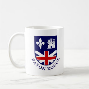 Waffen von Baton Rouge, Louisiana Kaffeetasse