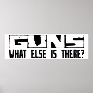 Waffen Was gibt es sonst noch? Poster
