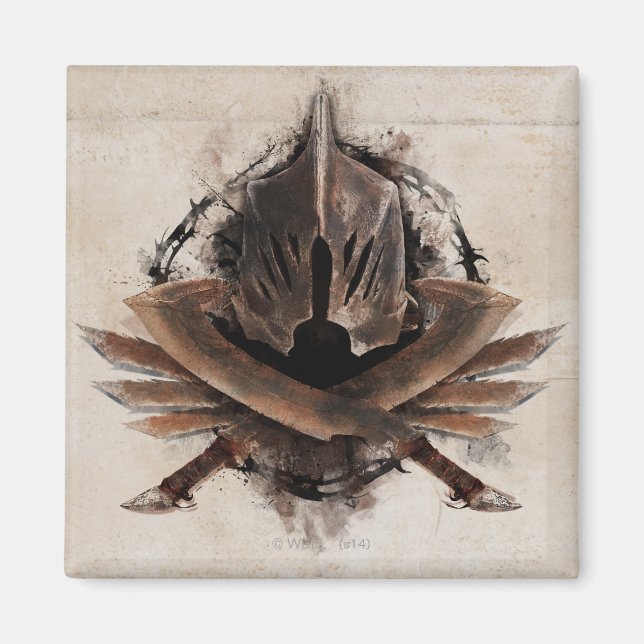 Waffenarmee der Orcs Magnet (Vorne)