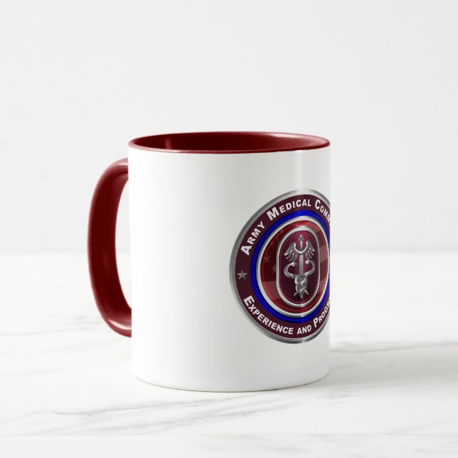 Waffenärztlicher Befehlssatz Tasse (Vorderseite Links)