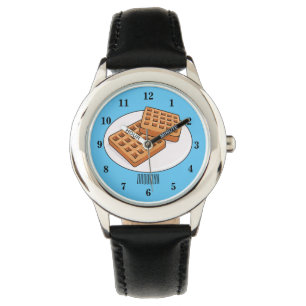 Waffenillustrierung des Cartoon Armbanduhr