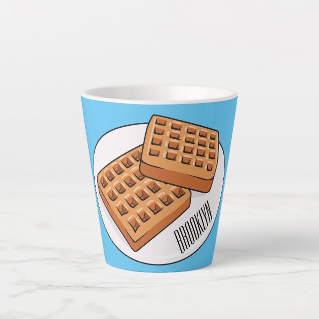 Waffenillustrierung des Cartoon Milchtasse (Vorderseite)