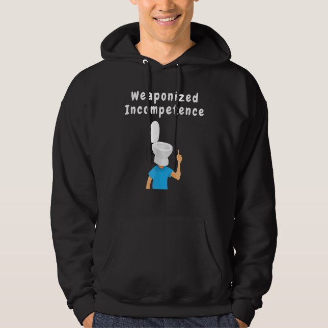 Waffeninkompetenz Hoodie (Vorderseite)