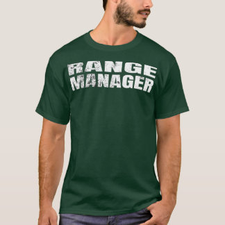 Waffeninstruktor Reitenmanager Schusssicherheit T-Shirt