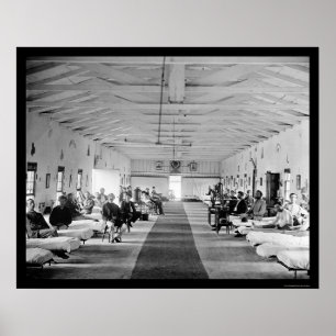 Waffenkammer-quadratisches Krankenhaus in Poster