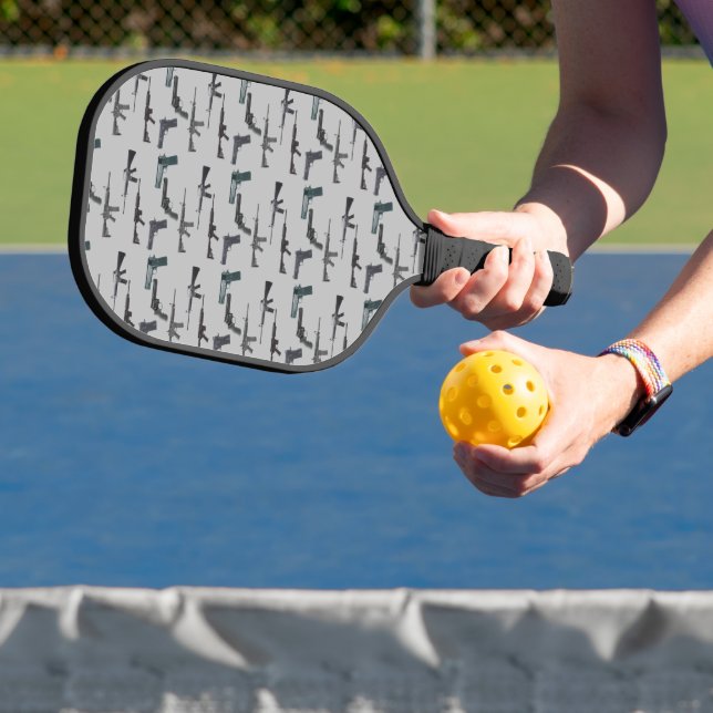 Waffenkollage Pickleball Schläger (InSitu)