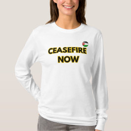 Waffenruhe jetzt/ Krieg beenden / Freie Palästina T-Shirt