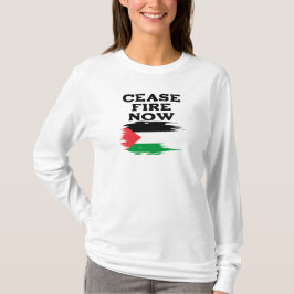 Waffenruhe jetzt/ Krieg beenden / Freie Palästina T-Shirt
