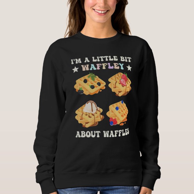 Waffle-Armband-Armband Sweatshirt (Vorderseite)