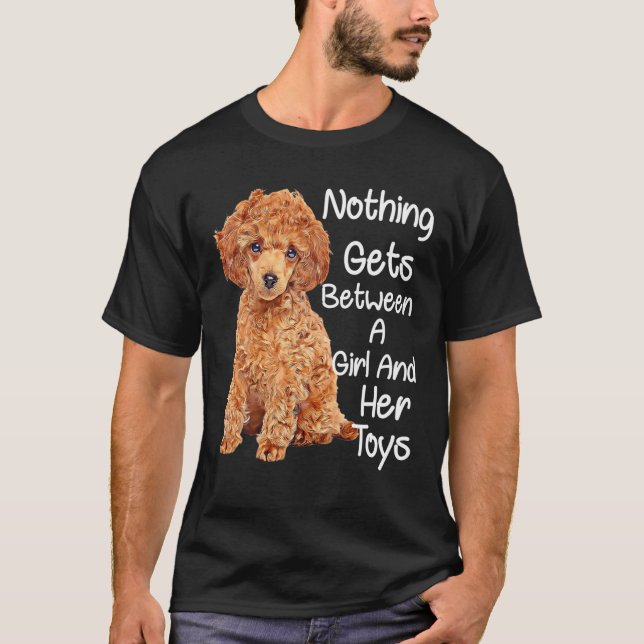 Waffle Toy Poodle Hund Lover Nichts erreicht zwisc T-Shirt (Vorderseite)