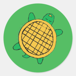 Waffle Turtles Aufkleber
