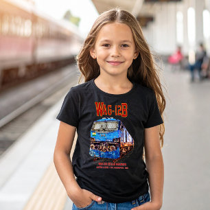 WAG-12B Lokomotive. Güterzug der indischen Eisenba T-Shirt