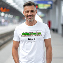 WAG-9 Lokomotive. Güterzug der indischen Eisenbahn