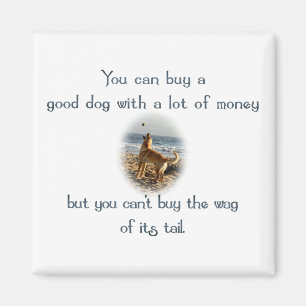 Wag des Schwanzes Magnet