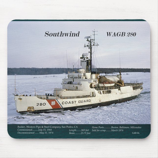 WAGB 280 Southwind Mousepad (Vorne)