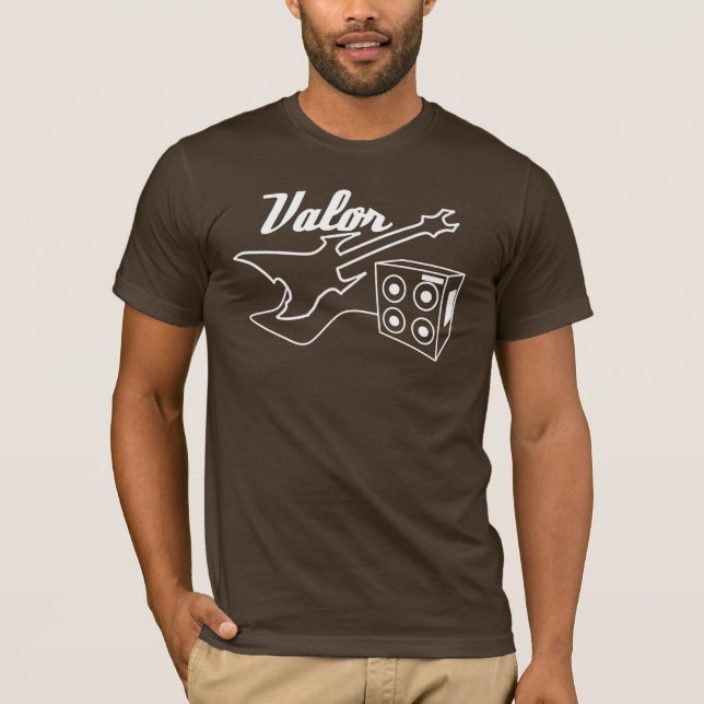 Wagemut - die Gitarre u. das Ampere T-Shirt (Vorderseite)