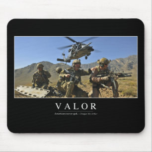 Wagemut: Inspirierend Zitat 2 Mousepad