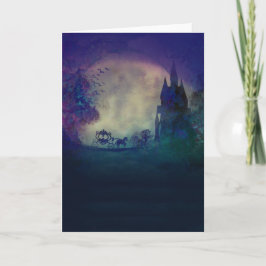 Wagen am Sonnenuntergang Karte