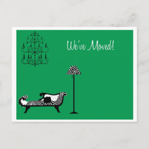 Wagen-bewegliche Postkarte