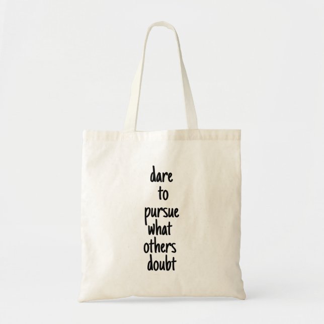 wagen Sie es, die Tasche zu befolgen (Vorne)