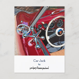 Wagenheber, Postkarte