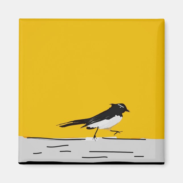 Wagenmagnet (gelb) magnet (Vorne)