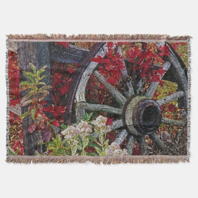 Wagenrad 1 Sprungdecke Decke (Vorderseite)