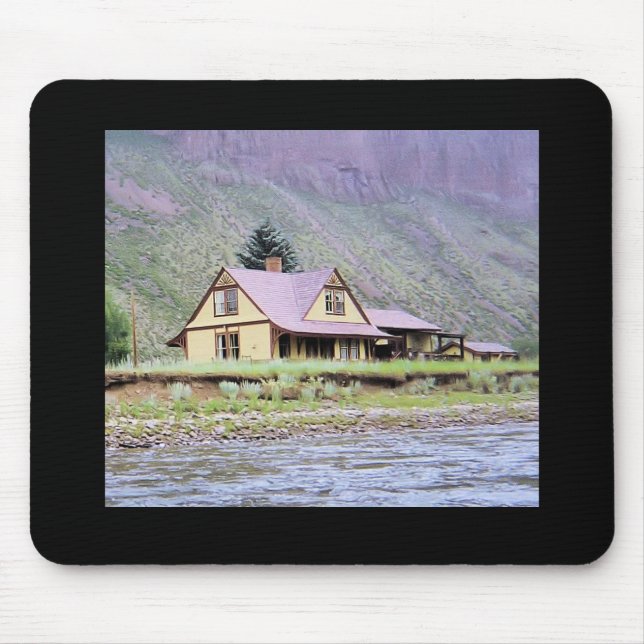 Wagenrad-Lücke Mousepad (Vorne)