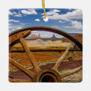 Wagenrad Nahaufnahme, Arizona Keramikornament