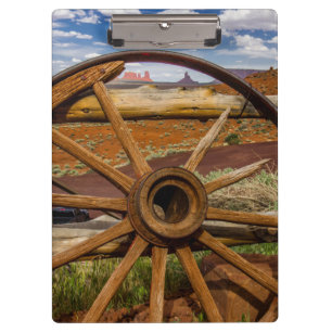 Wagenrad Nahaufnahme, Arizona Klemmbrett