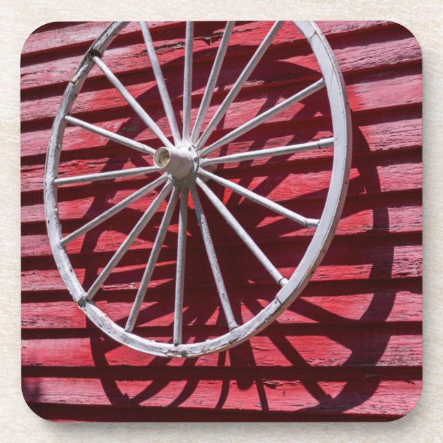 Wagenrad Untersetzer (Vorderseite)