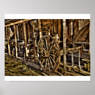 Wagenräder Poster