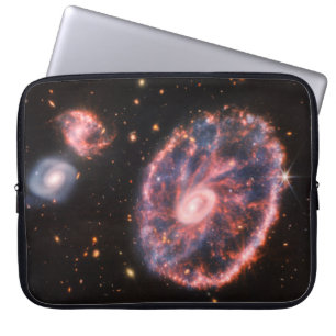 Wagenradgalaxie, James-Webb-Weltraumteleskop Laptopschutzhülle