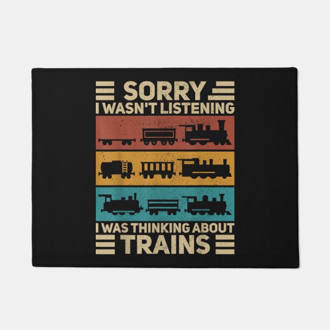 Wagenüberzug Modell Eisenbahnführer F Fußmatte (Vorderseite)