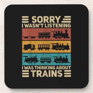 Wagenüberzug Modell Eisenbahnführer F Getränkeuntersetzer