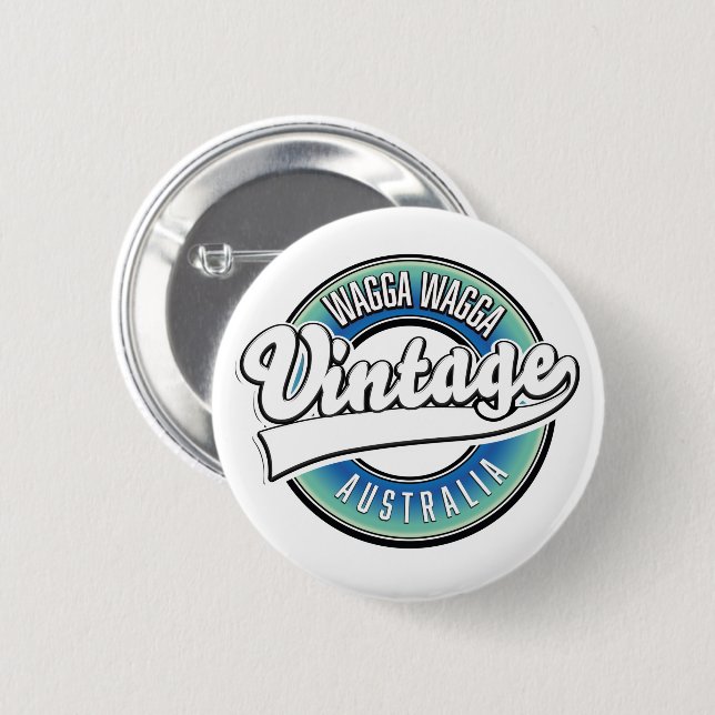 Wagga Wagga australia. Button (Vorne & Hinten)