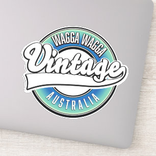 Wagga Wagga Australien. Aufkleber