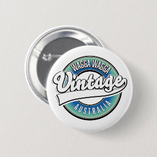 Wagga Wagga Australien. Button