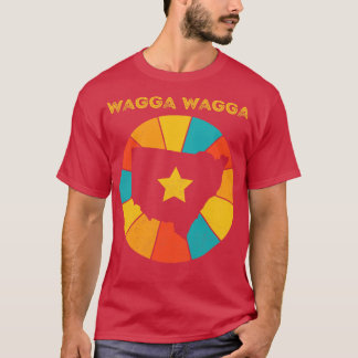 Wagga Wagga New South Wales Vintag Distressed Sou T-Shirt