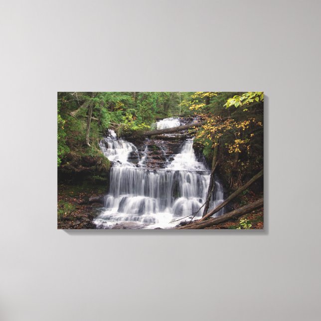 Wagner Falls Leinwanddruck (Vorderseite)