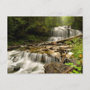 Wagner Falls Postkarte