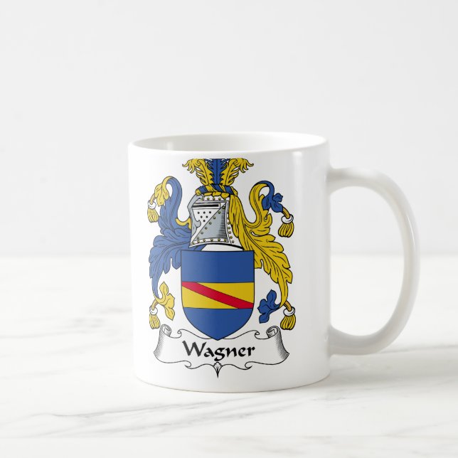 Wagner Familienwappen Kaffeetasse (Rechts)