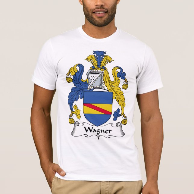 Wagner Familienwappen T-Shirt (Vorderseite)