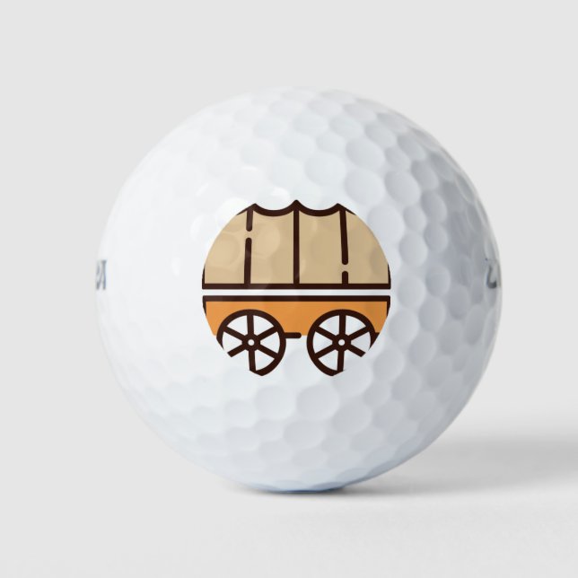 Wagon Cart Golfball (Vorderseite)