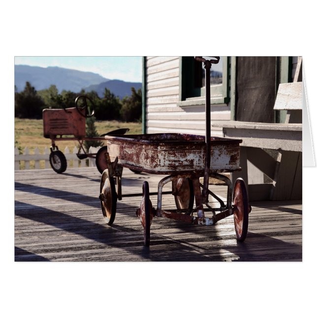 Wagon Jouet vintage (Devant horizontal)