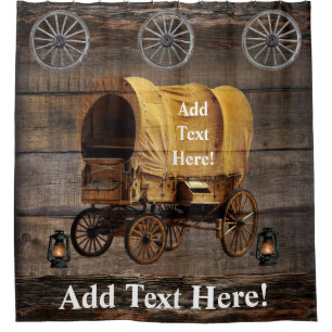 Wagon Roue Couvert Wagon Douche Rideau