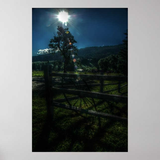 Wagon Wheel Poster (Vorne)