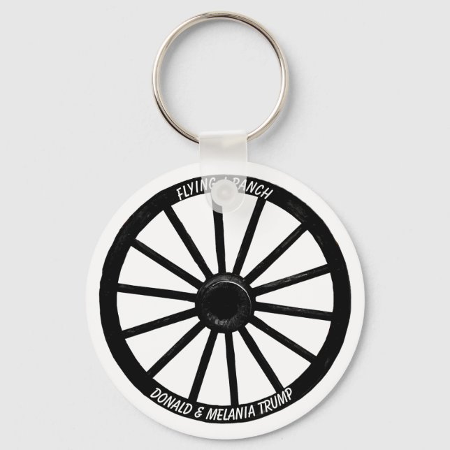 WAGON WHEEL-SCHLÜSSELANHÄNGER SCHLÜSSELANHÄNGER (Vorderseite)